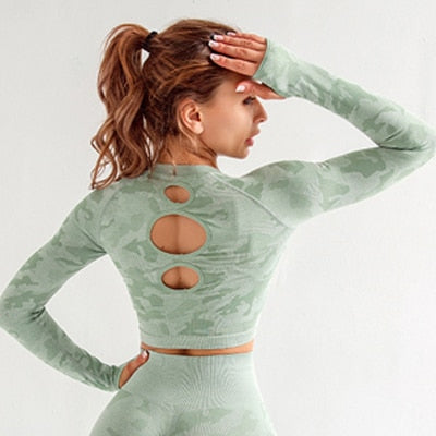 Seamless Gym Yoga Set Sportwear