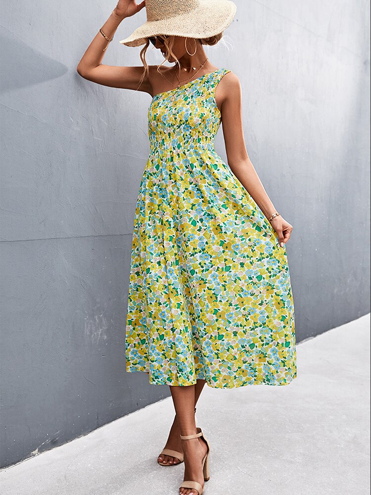Summer Bohemian Floral printed Dress