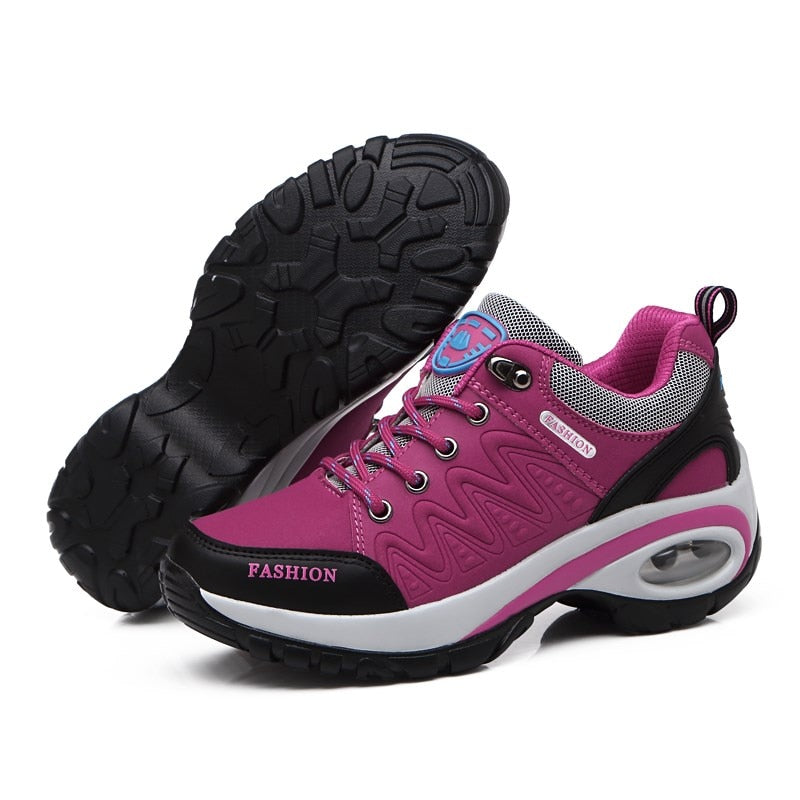Women's Sneakers Walking Shoes for Women Breathable Gym Jogging Shoes Tennis Trainers Fashion Sport Lace Up Tenis Feminino