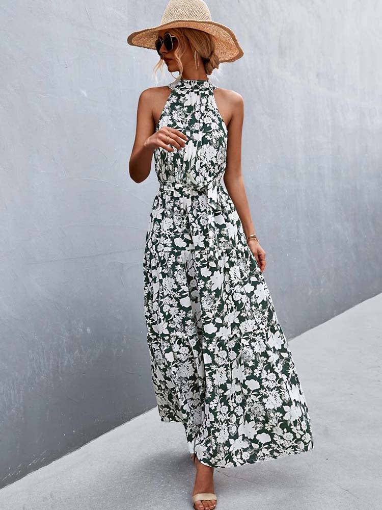 Boho Maxi Dress Dress Halter