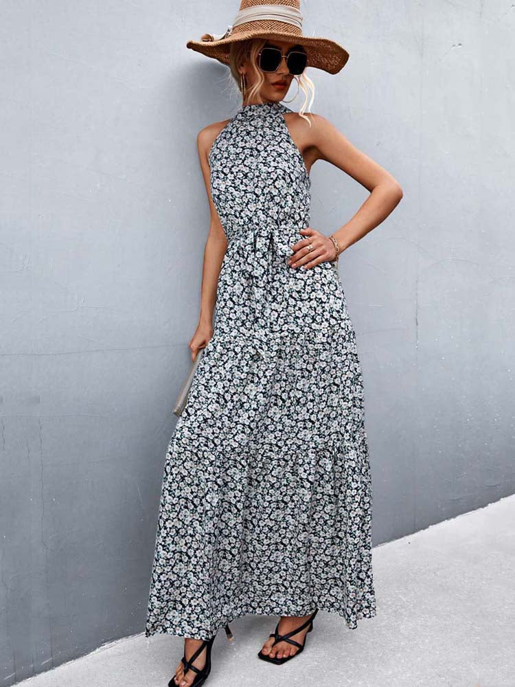 Boho Maxi Dress Dress Halter