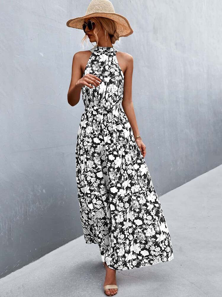 Boho Maxi Dress Dress Halter