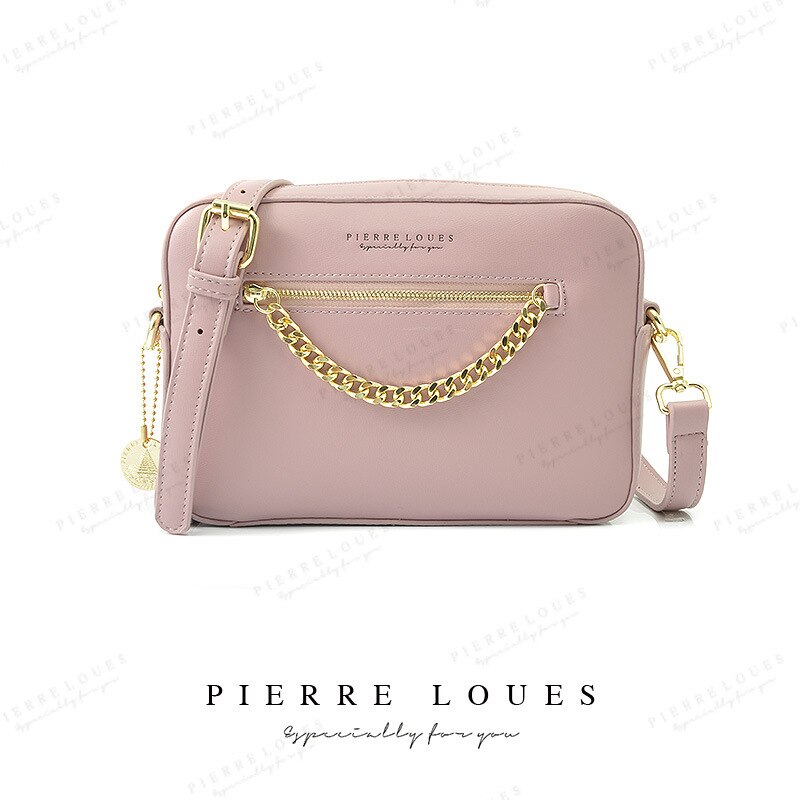 Leather Female Shoulder Chain Bags Crossbody