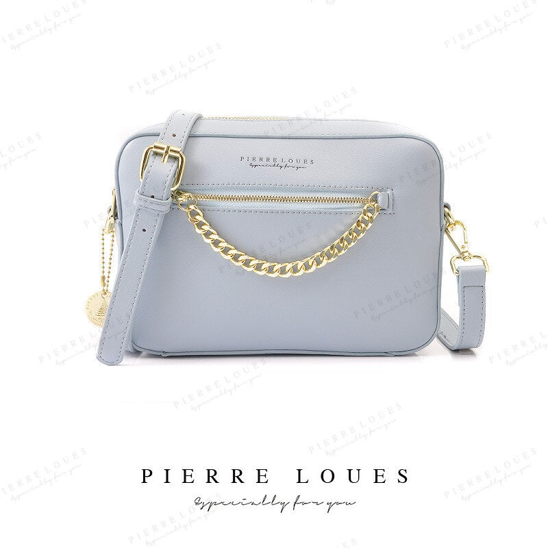 Leather Female Shoulder Chain Bags Crossbody