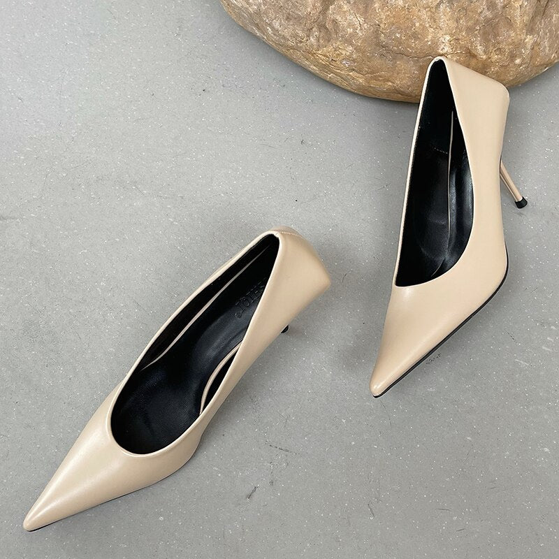 Luxury Women 8cm High Heels Pumps Scarpine