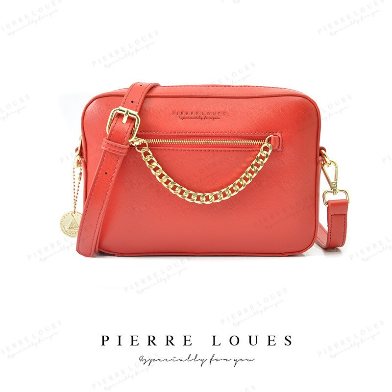 Leather Female Shoulder Chain Bags Crossbody