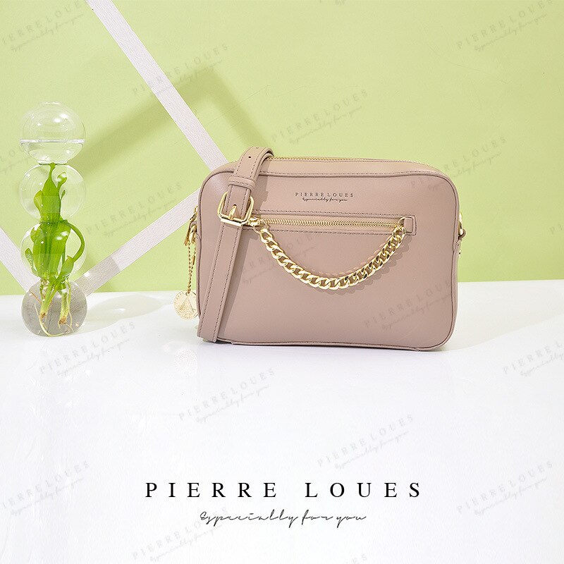 Leather Female Shoulder Chain Bags Crossbody