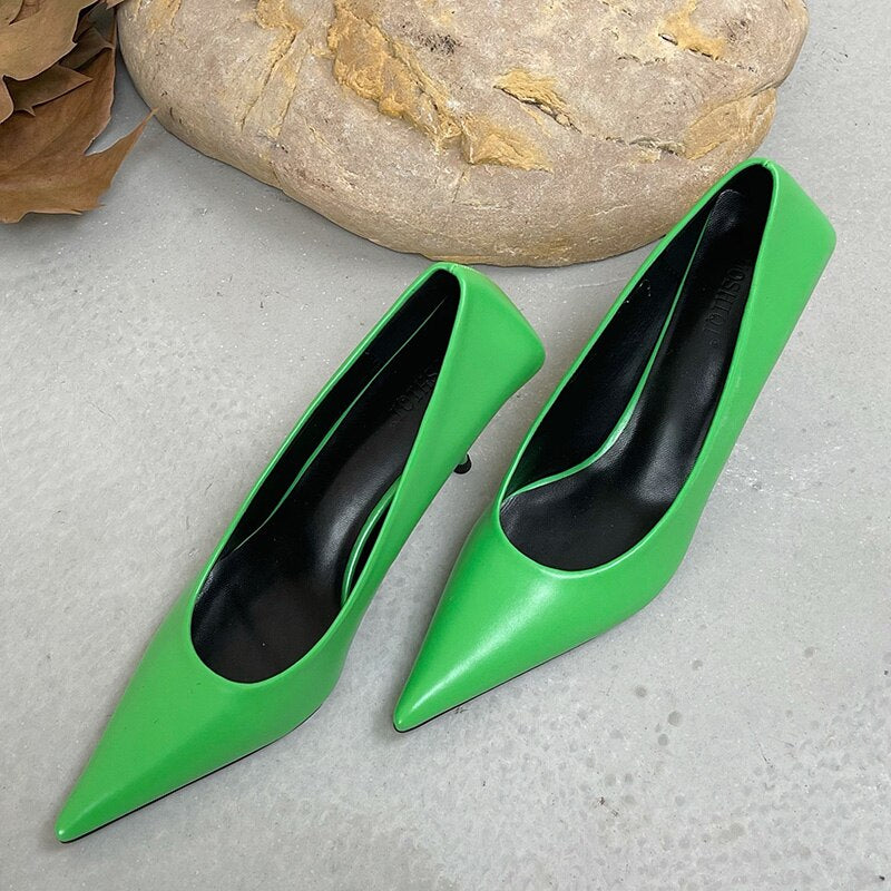 Luxury Women 8cm High Heels Pumps Scarpine