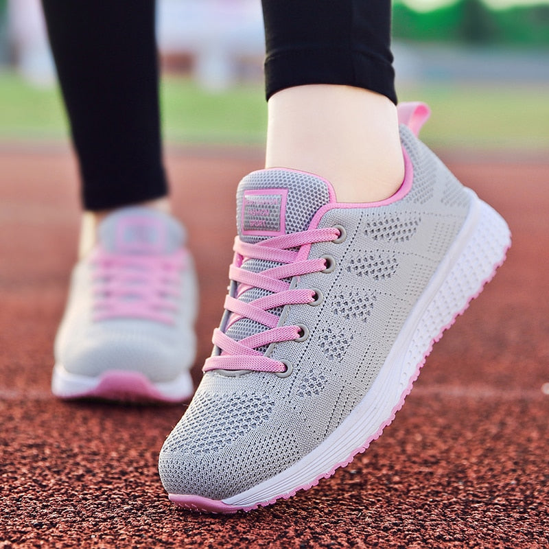 Super Light Sneakers For Women Vulcanize Shoes Walking