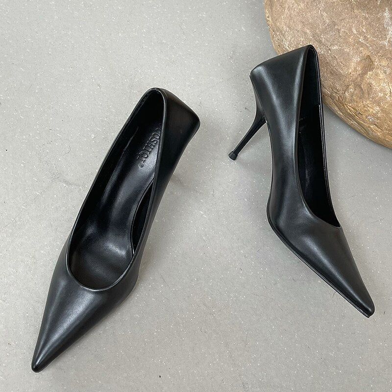 Luxury Women 8cm High Heels Pumps Scarpine