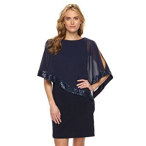 Irregular Splicing Sequin Dress