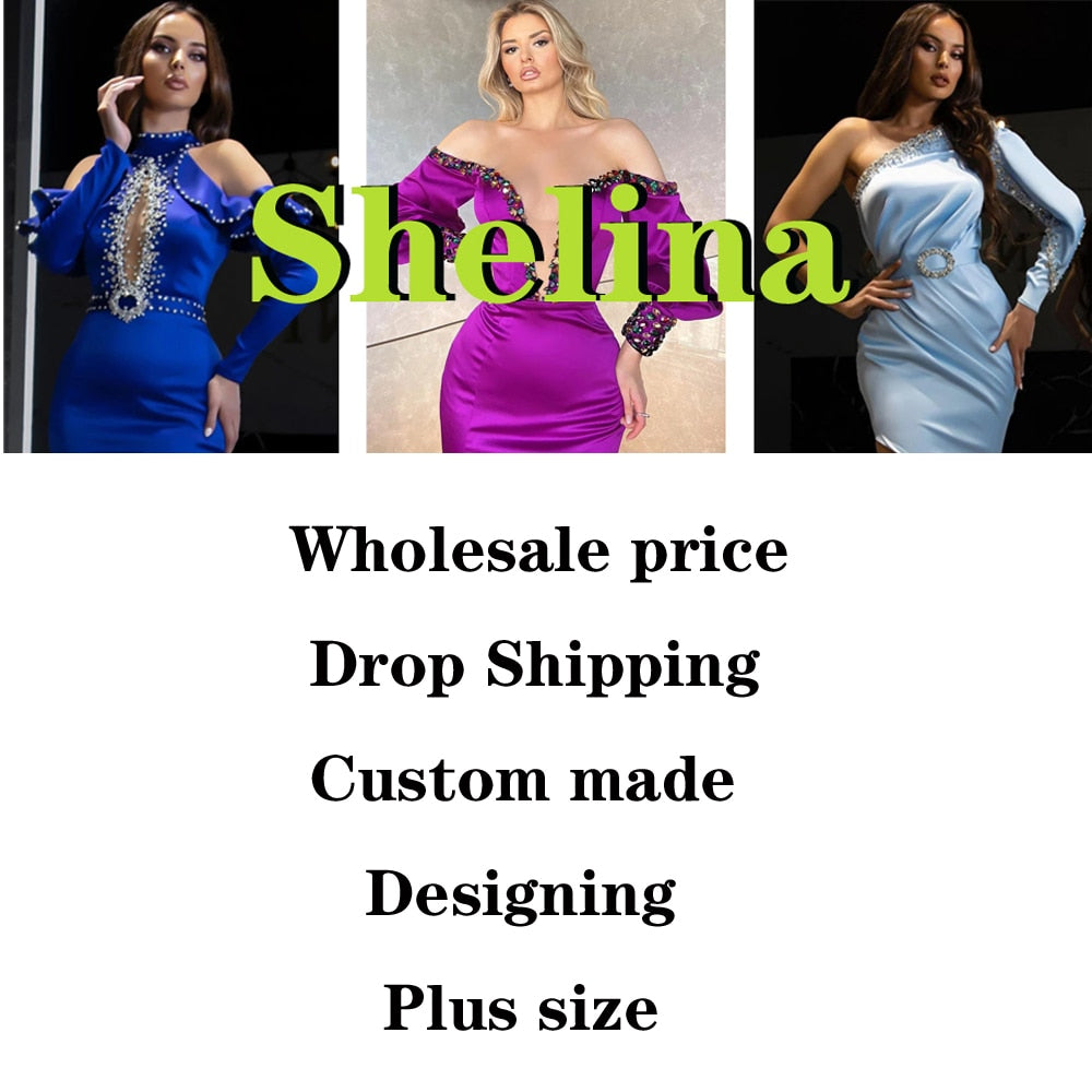 Shelina Exquisite Trumpet Wedding Party Dresses Sweetheart,Customized