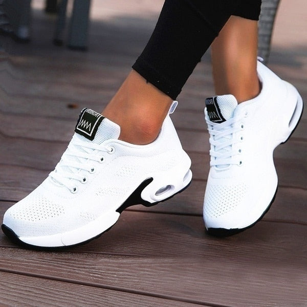 Fashion Woman Vulcanize Shoes Platform Casual Sneakers