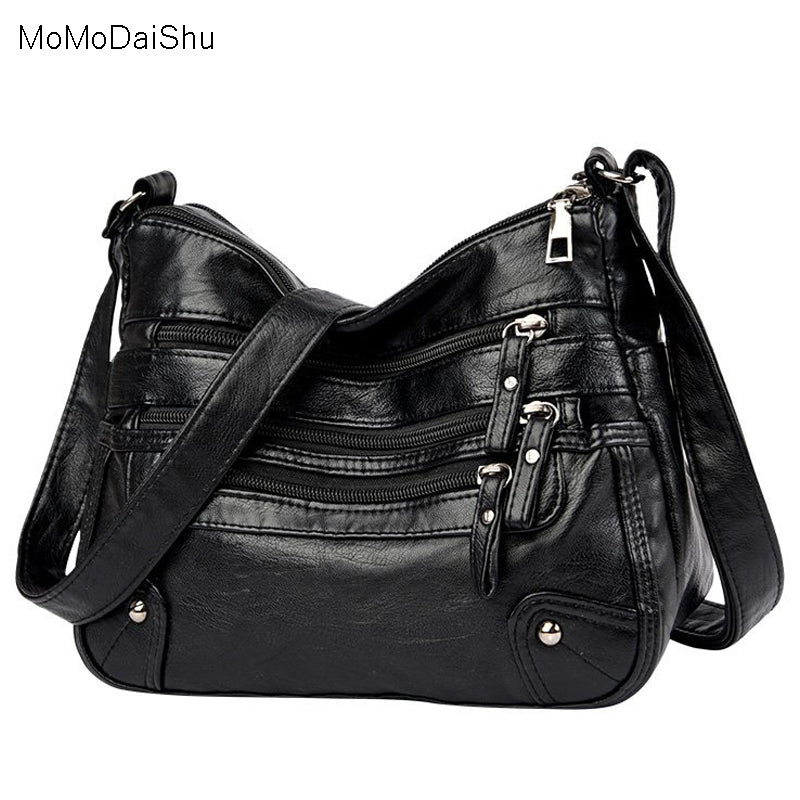 Multi-Layer Classic Crossbody Bag