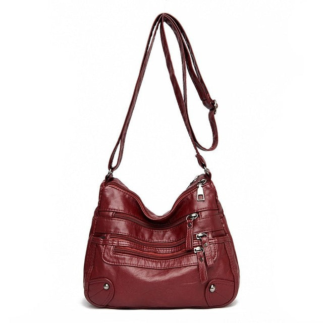 Multi-Layer Classic Crossbody Bag