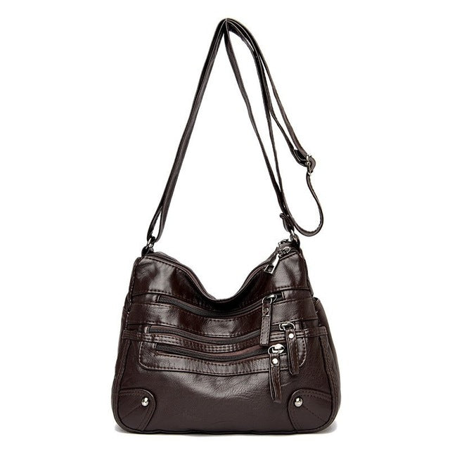 Multi-Layer Classic Crossbody Bag