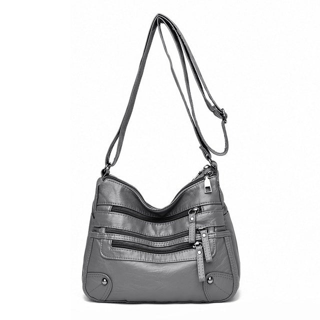 Multi-Layer Classic Crossbody Bag