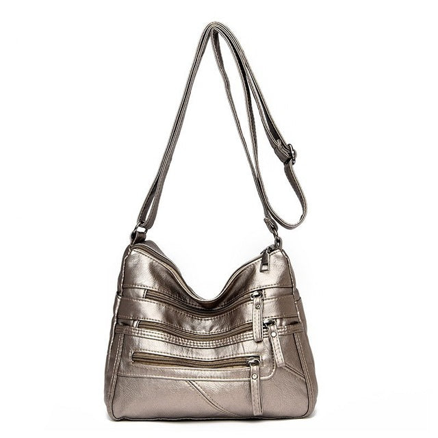 Multi-Layer Classic Crossbody Bag