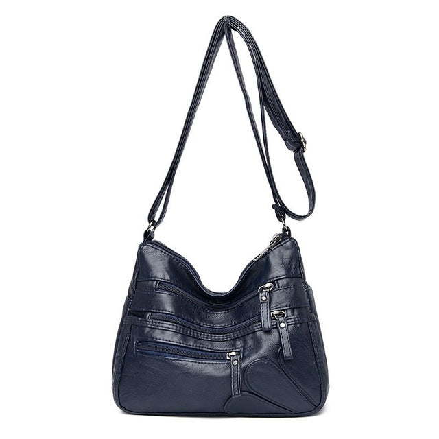 Multi-Layer Classic Crossbody Bag