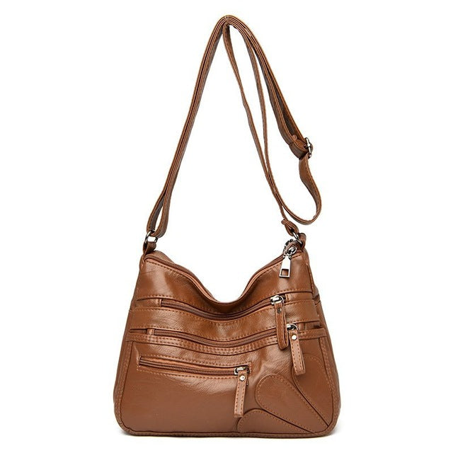 Multi-Layer Classic Crossbody Bag