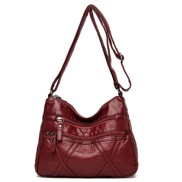 Multi-Layer Classic Crossbody Bag