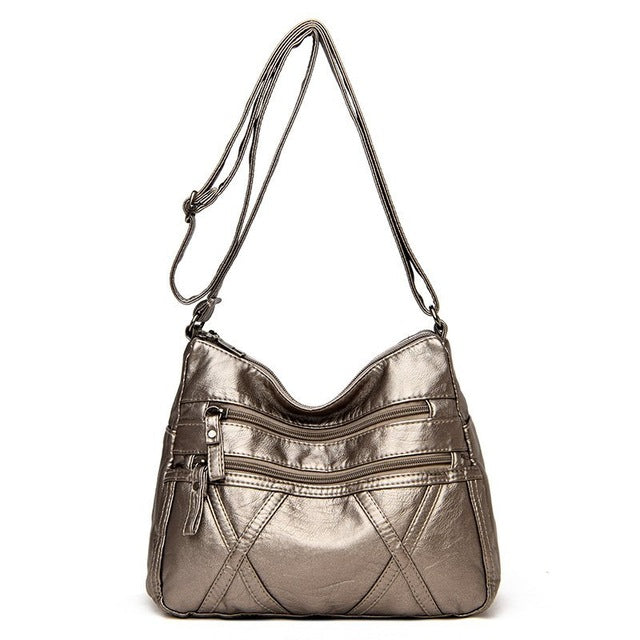 Multi-Layer Classic Crossbody Bag