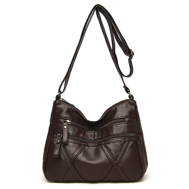 Multi-Layer Classic Crossbody Bag