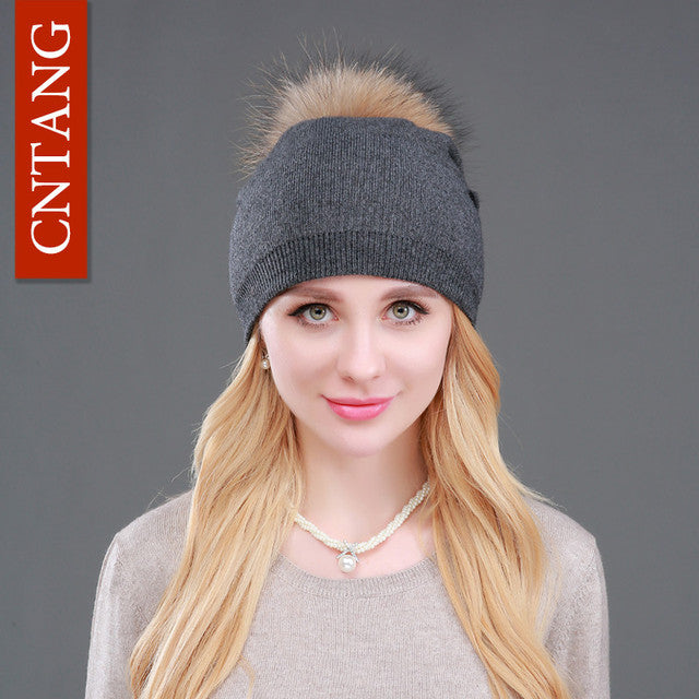 Autumn Winter Knitted Wool Hats