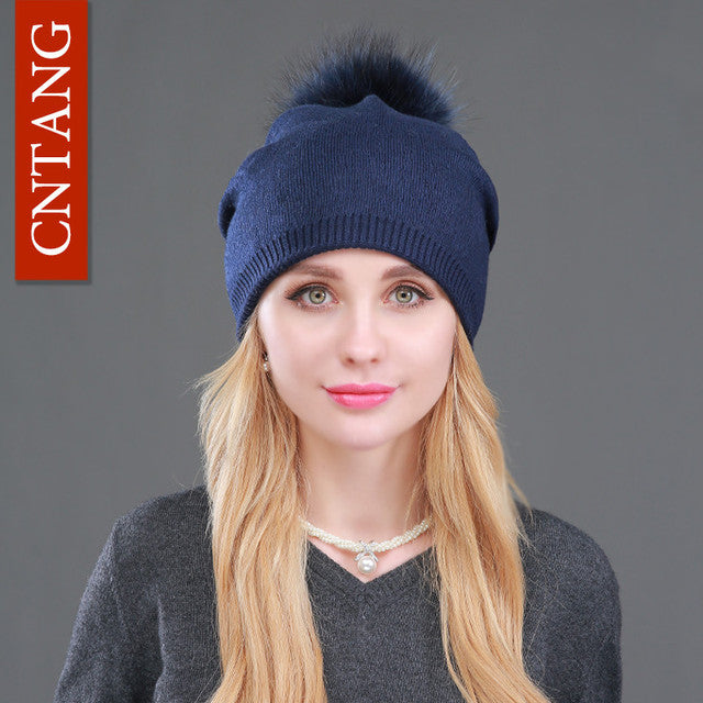 Autumn Winter Knitted Wool Hats